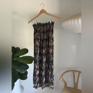 Natalie Martin Bella Skirt One Size Navy Floral